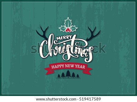 Christmas Invitation Stock Vector 87516163 - Shutterstock