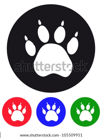 Dog Paw Print Stock Photos, Images, & Pictures | Shutterstock