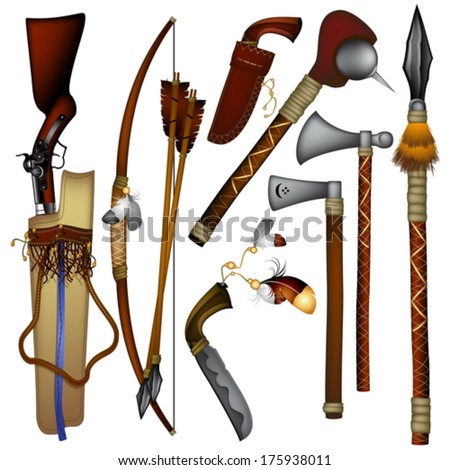Cherokee+Indian+Weapon+Pictures Spear Weapon Stock Photos, Images, & Pictures | Shutterstock