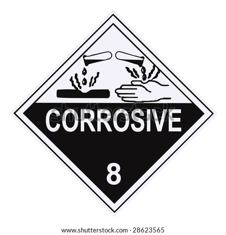 Corrosive Sign Stock Photos, Images, & Pictures 