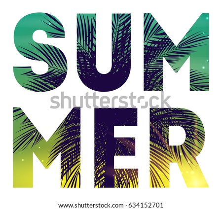 Summer Natural Placard, Poster, Flyer or Invitation Background with Frame Vector Illustration Summer Natural Placard, Poster, Flyer or Invitation Background with Frame Vector Illustration