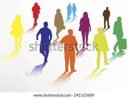 Walking Silhouette Stock Photos, Images, & Pictures | Shutterstock