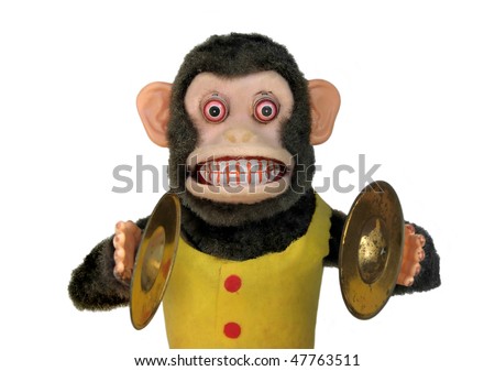 monkey clapper toy