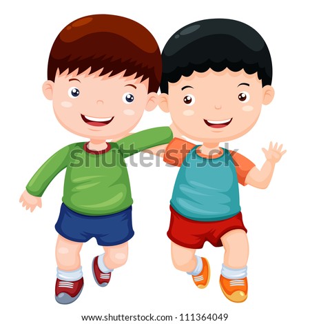 Two Boys Playing Isolated Stock Photos, Images, & Pictures ...