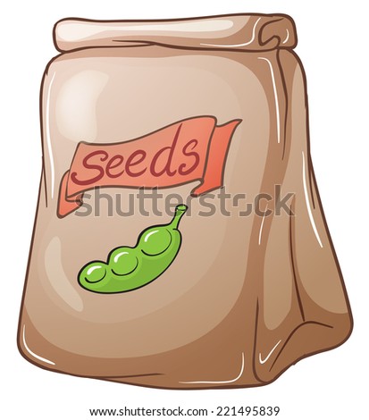 Stock Images similar to ID 54544012 - seeds cartoon