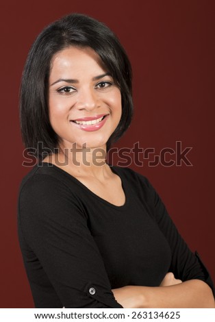 http://thumb7.shutterstock.com/display_pic_with_logo/1075748/263134625/stock-photo-beautiful-young-latin-woman-with-short-hair-smiling-263134625.jpg