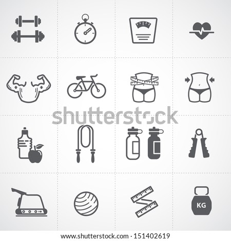 Exercise Icon Stock Photos, Images, & Pictures | Shutterstock