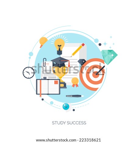 Illustration subjects to study at university Illustration subjects to study at university