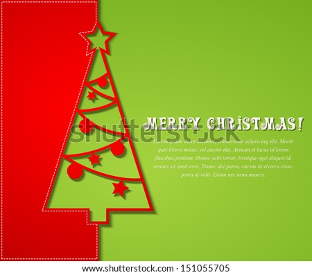 Christmas Card Stock Vector 157485419 - Shutterstock