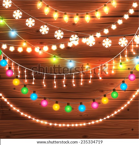 set of glowing christmas lights for xmas holiday greeting set of glowing christmas lights for xmas holiday greeting