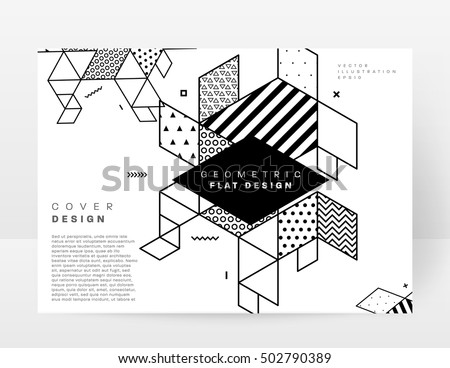 Geometric background Template for covers, flyers, banners, posters and placards, may be used for presentations and book covers, EPS10 vector illustration Geometric background Template for covers, flyers, banners, posters and placards, may be used for presentations and book covers, EPS10 vector illustration
