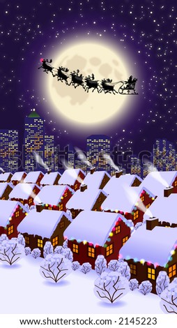 Vector Cartoon Graphic Depicting Two Reindeer Stock Vector 1631595