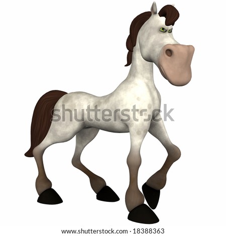 stock photo cartoon horse stock photo cartoon horse