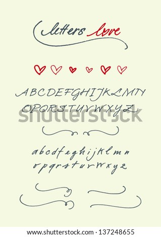 Rainbow Alphabet Letters