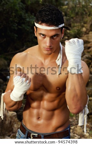 Fighting pose Stock Photos, Images, & Pictures | Shutterstock
