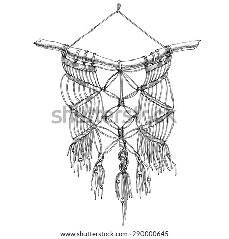 Macrame Stock Vectors, Images & Vector Art | Shutterstock