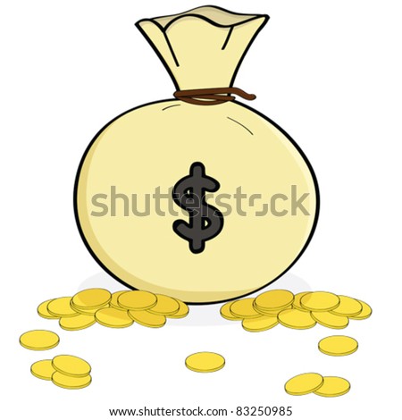 Cartoon Bag Of Money Stock Photos, Images, & Pictures | Shutterstock