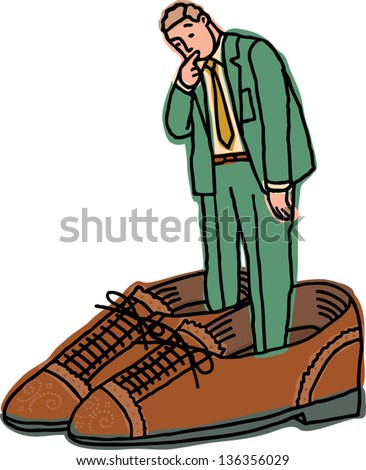 Kid With Shoe That Is Too Big Clipart Kid With Shoe That Is Too Big Clipart