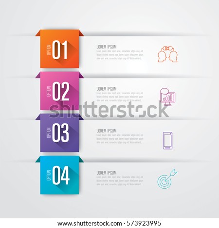 Infographics design vector and marketing icons can be used for workflow layout, diagram, annual report, web design. Business concept with 4 options, steps or processes. Infographics design vector and marketing icons can be used for workflow layout, diagram, annual report, web design. Business concept with 4 options, steps or processes.