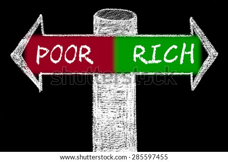 Rich vs poor people essay
