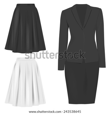 Women cloths - stock vector