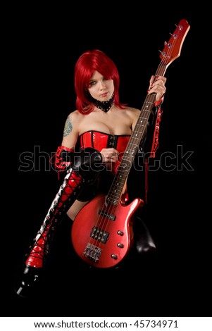 Authoritative point Naked guitar gothic Think, Naked guitar gothic