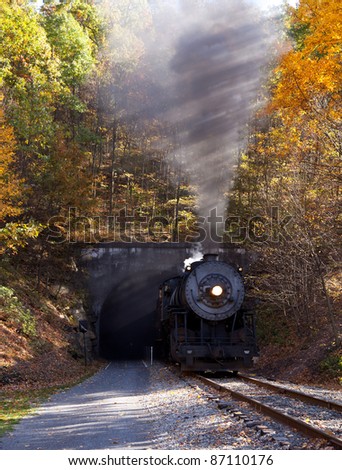 http://thumb7.shutterstock.com/display_pic_with_logo/138433/138433,1319216538,1/stock-photo-old-steam-train-pulling-out-of-a-tunnel-belching-steam-and-smoke-87110176.jpg