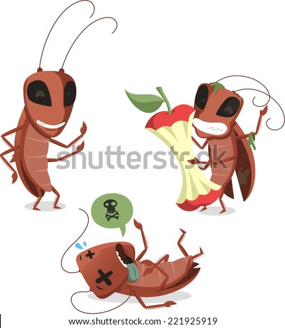 Cockroach cartoon Stock Photos, Images, & Pictures | Shutterstock