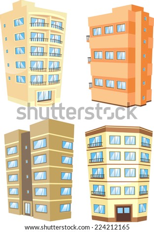 Cartoon Buildings Stock Photos, Images, & Pictures | Shutterstock