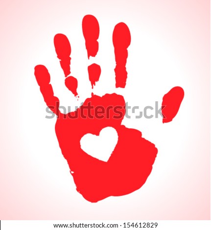 Child Handprint Stock Photos, Images, & Pictures | Shutterstock