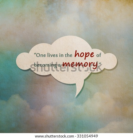 Hope essays