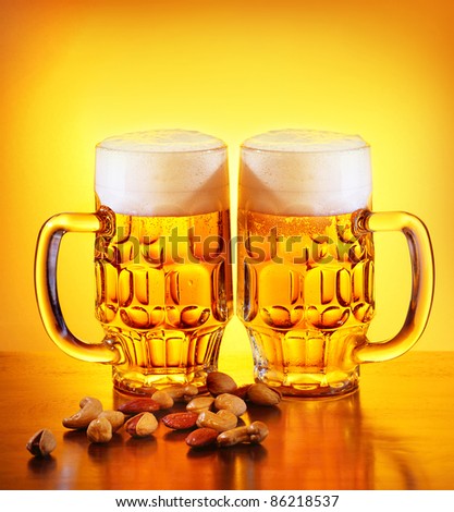 Please congratulate our newest moderator, eddie Stock-photo-glass-of-cold-beer-drink-and-nuts-isolated-on-yellow-warm-background-festival-of-beer-oktoberfest-86218537