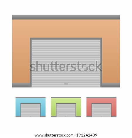 Closed Garage Door Stock Photos, Images, & Pictures | Shutterstock