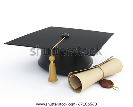 Graduation cap and diploma Stock Photos, Images, & Pictures | Shutterstock