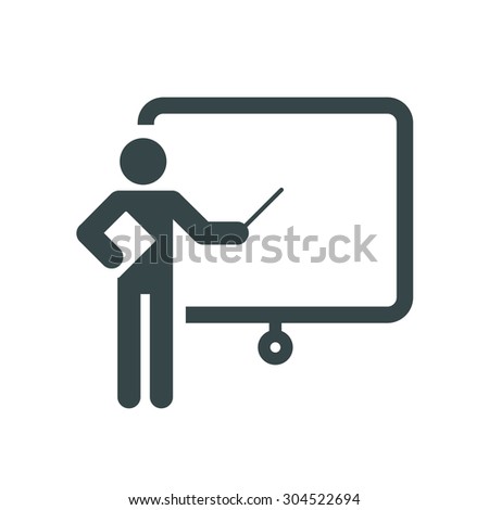 Training Presentation Education Icon Vector Shutterstock