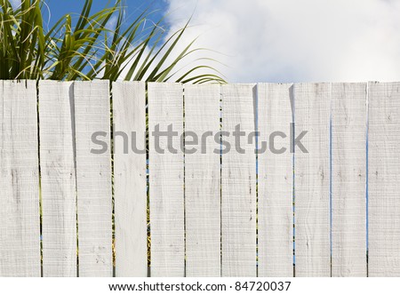 Download Old fashioned whitewashed board fence ready for your ... Yellowimages Mockups