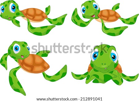 Turtle Cartoon Stock Photos, Images, & Pictures 