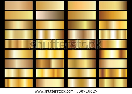 Gold gradient background vector icon texture metallic illustration for frame, ribbon, banner, coin and label. Realistic abstract golden design seamless pattern. Elegant light and shine vector template Gold gradient background vector icon texture metallic illustration for frame, ribbon, banner, coin and label. Realistic abstract golden design seamless pattern. Elegant light and shine vector template