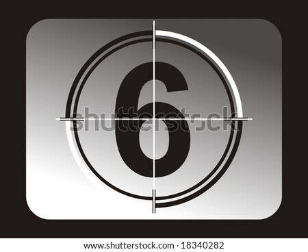 Countdown Numbers Stock Illustration 18340273 - Shutterstock