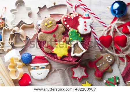 Homemade Christmas Cookies Stock Photo 41146171 - Shutterstock