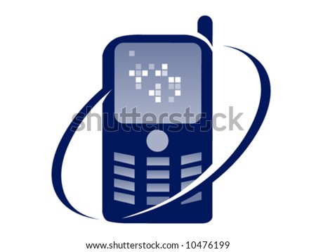 Mobile Logo Stock Vector 10476199 - Shutterstock