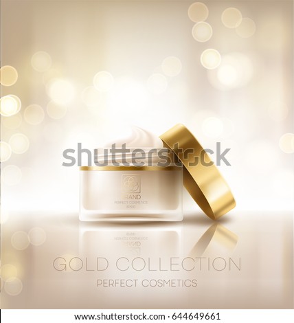 Design cosmetics product advertising. Vector illustration EPS10 Design cosmetics product advertising. Vector illustration EPS10