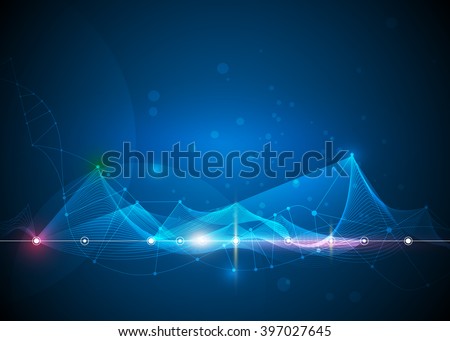 Illustration Abstract Molecules and 3D Mesh with Circles, Lines, Polygon shapes. Vector design communication technology on blue background. Futuristic- digital technology concept
- stock vector Illustration Abstract Molecules and 3D Mesh with Circles, Lines, Polygon shapes. Vector design communication technology on blue background. Futuristic- digital technology concept
- stock vector