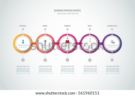 Vector infographics timeline design template with 3D paper label, integrated circles background. Blank space for content, business, infographic, diagram, flowchart, diagram, time line or steps process Vector infographics timeline design template with 3D paper label, integrated circles background. Blank space for content, business, infographic, diagram, flowchart, diagram, time line or steps process