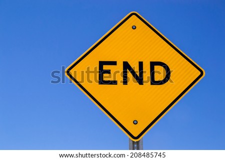 Dark Cloudy Dead End Sign Stock Photo 56197189 - Shutterstock