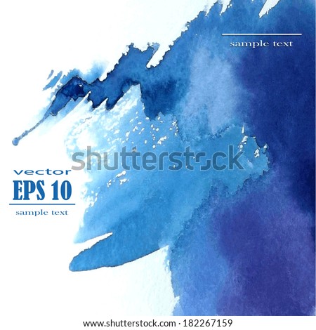 Abstract Watercolour Vector Stock Vectors & Vector Clip Art | Shutterstock