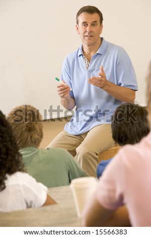 teacher college lecture giving focused safety psychology speakers students allpsych classroom talking student programs important shutterstock serious verbal non graduate