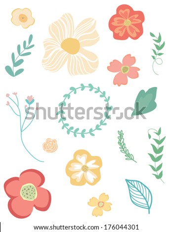 Stock Images similar to ID 177810350 - brown laurel wreath vector clip