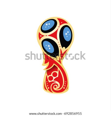 vector illustration. Football tournament 2018. logo for the summer soccer championship. Cup of confederations 2017 on football. Soccer world cup in russia 2018. vector illustration. Football tournament 2018. logo for the summer soccer championship. Cup of confederations 2017 on football. Soccer world cup in russia 2018.