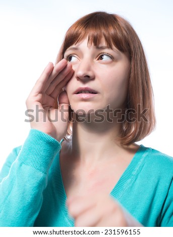 A blonde who shouts her pleasure 8